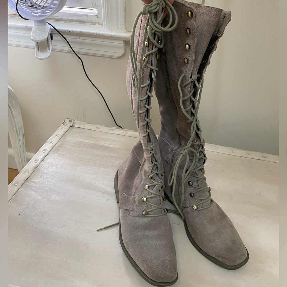 Calvin Klein Weather Proof Suede Boots